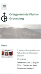 Mobile Screenshot of ortsgemeinde-grossberg.ch